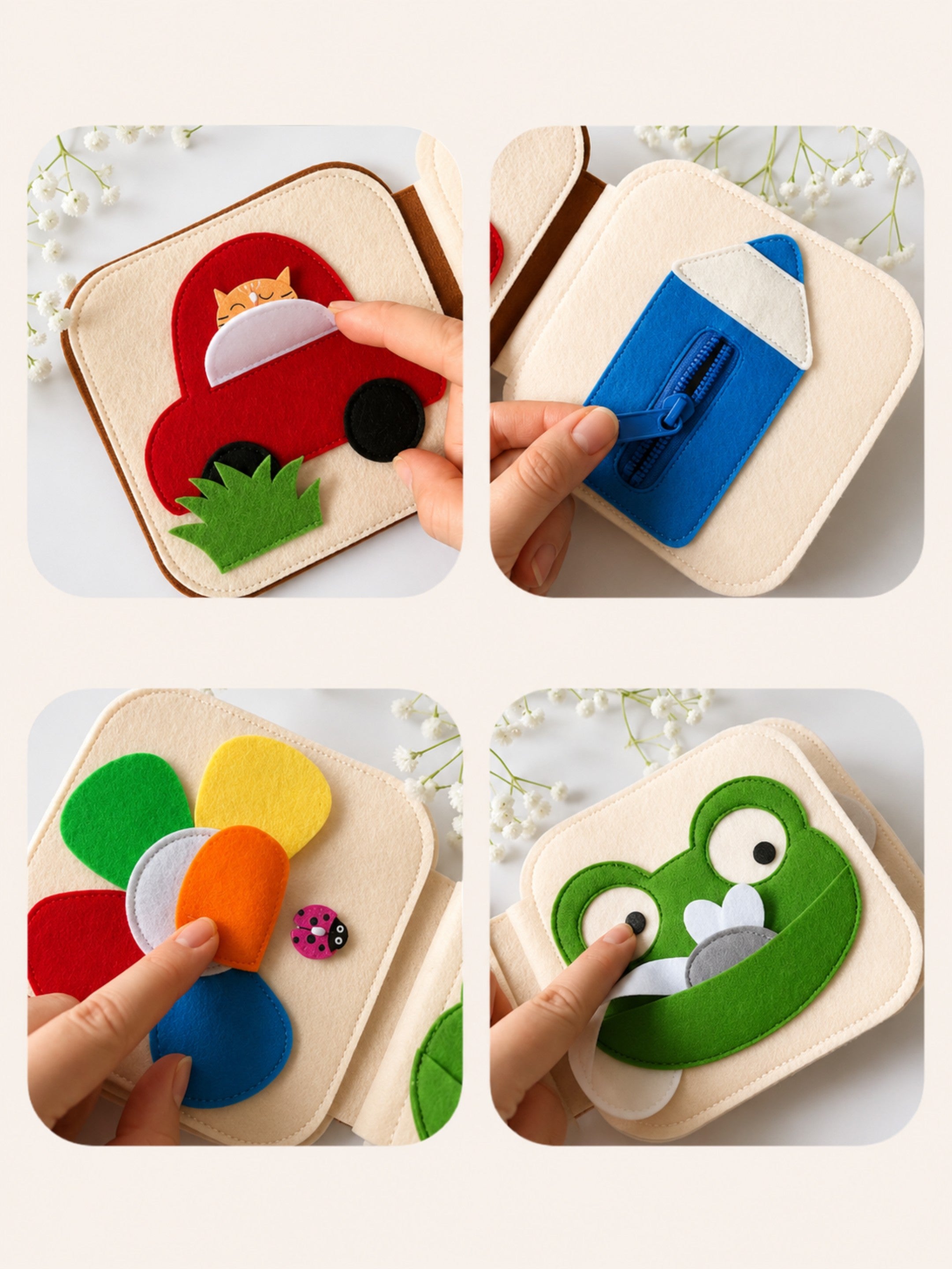 Quiet Book für Babys — ab 6 Monate