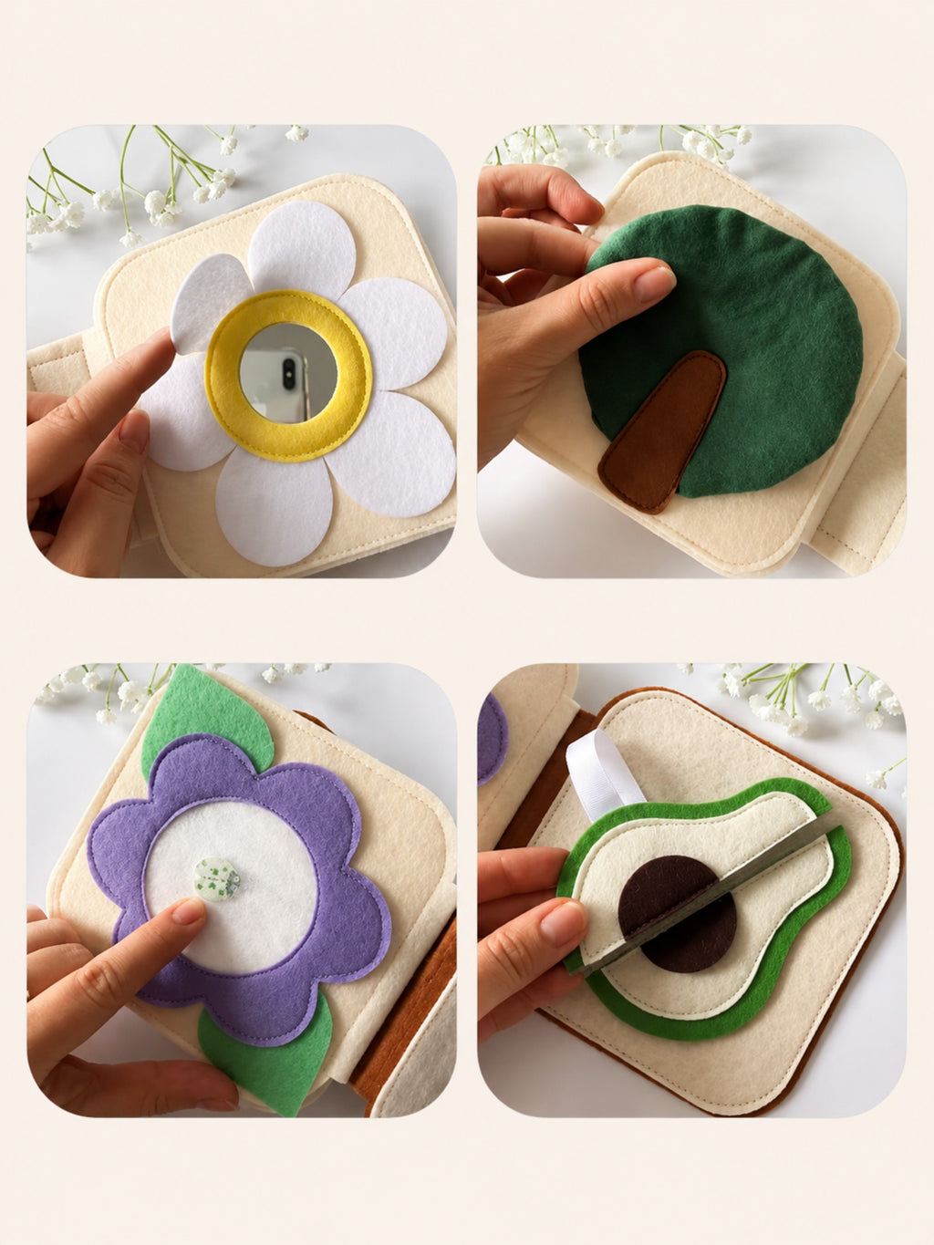 Quiet Book für Babys — ab 6 Monate