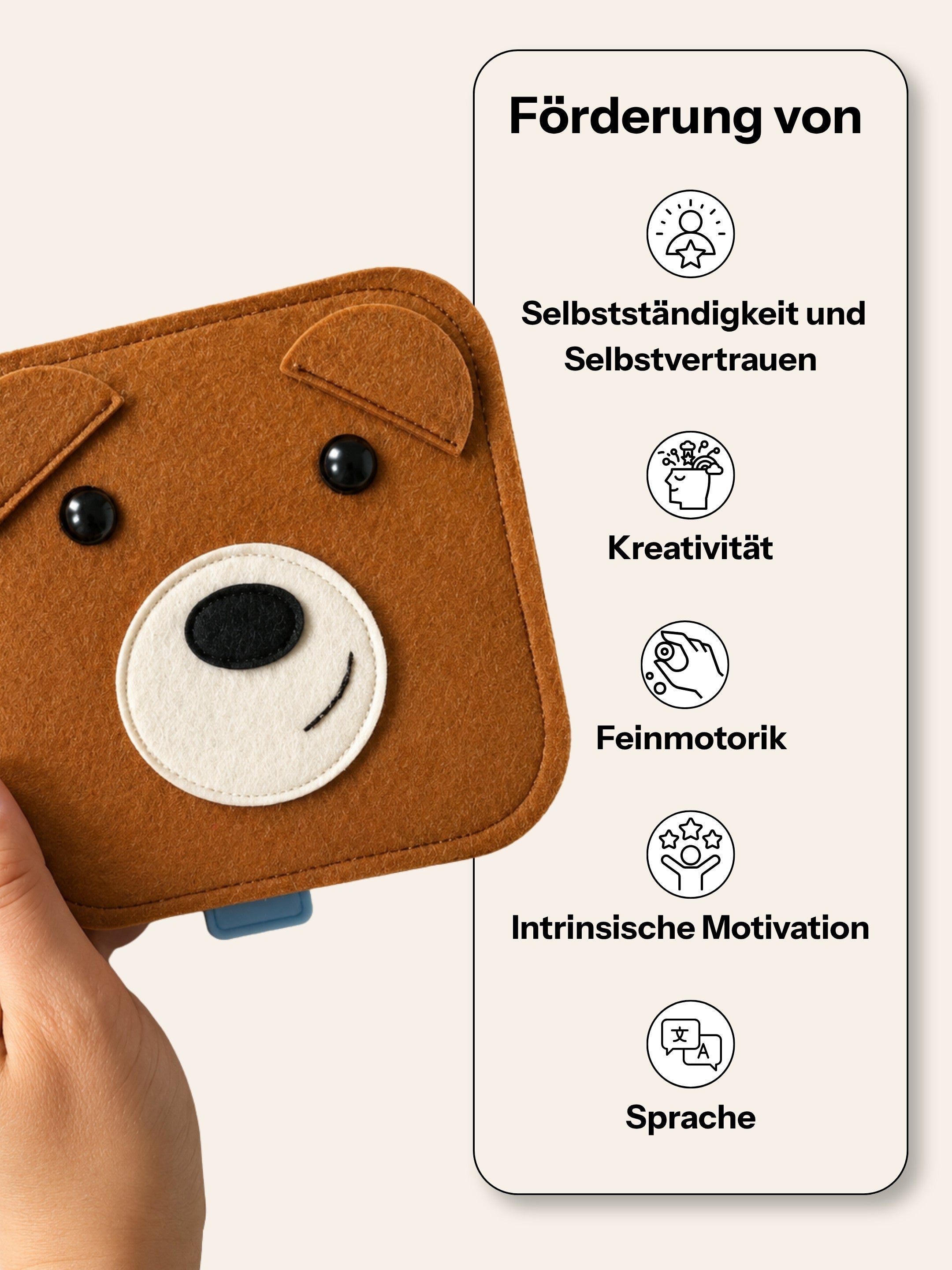 Quiet Book für Babys — ab 6 Monate