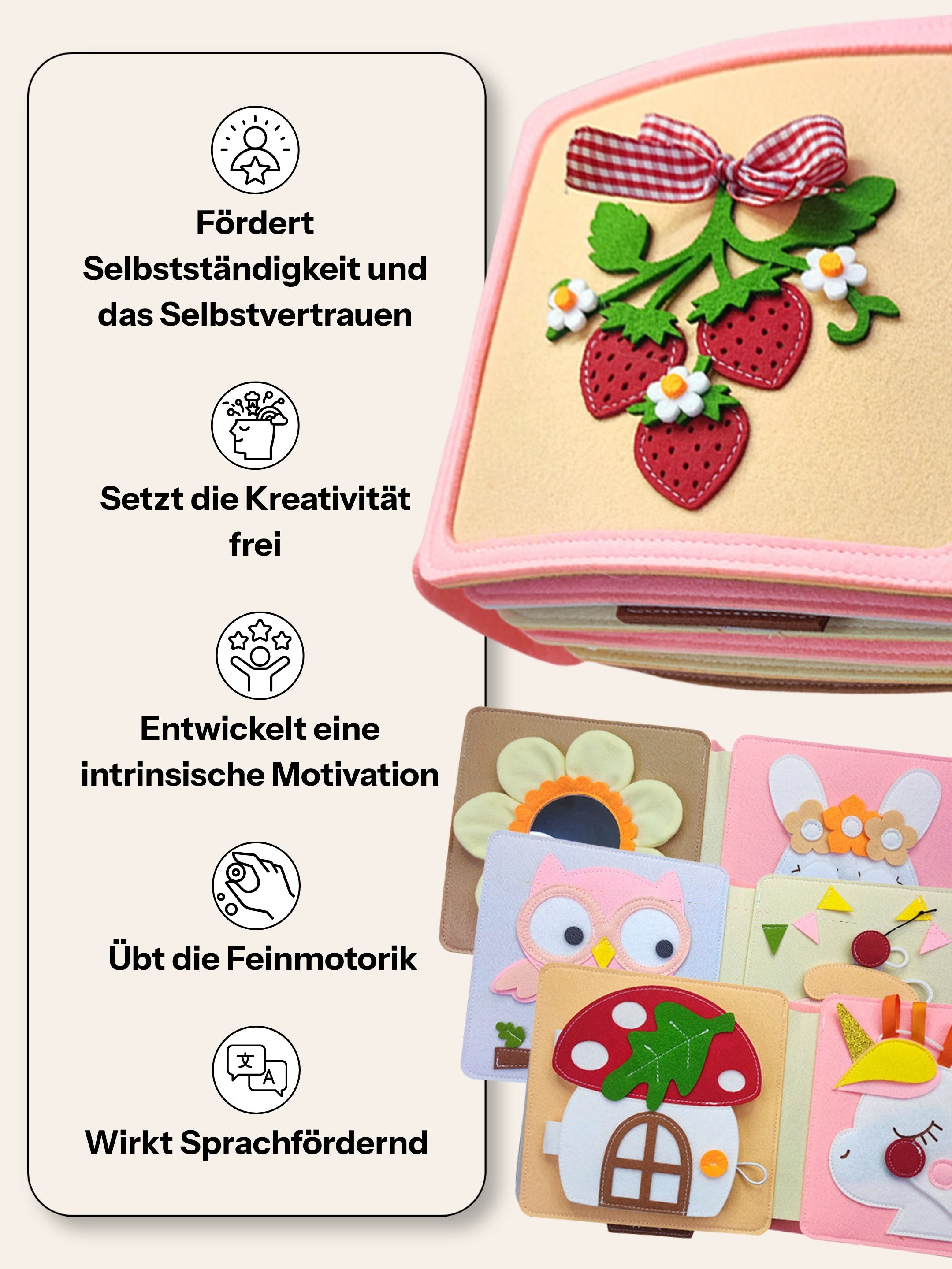 Mein erstes Quiet Book — ab 12 Monaten