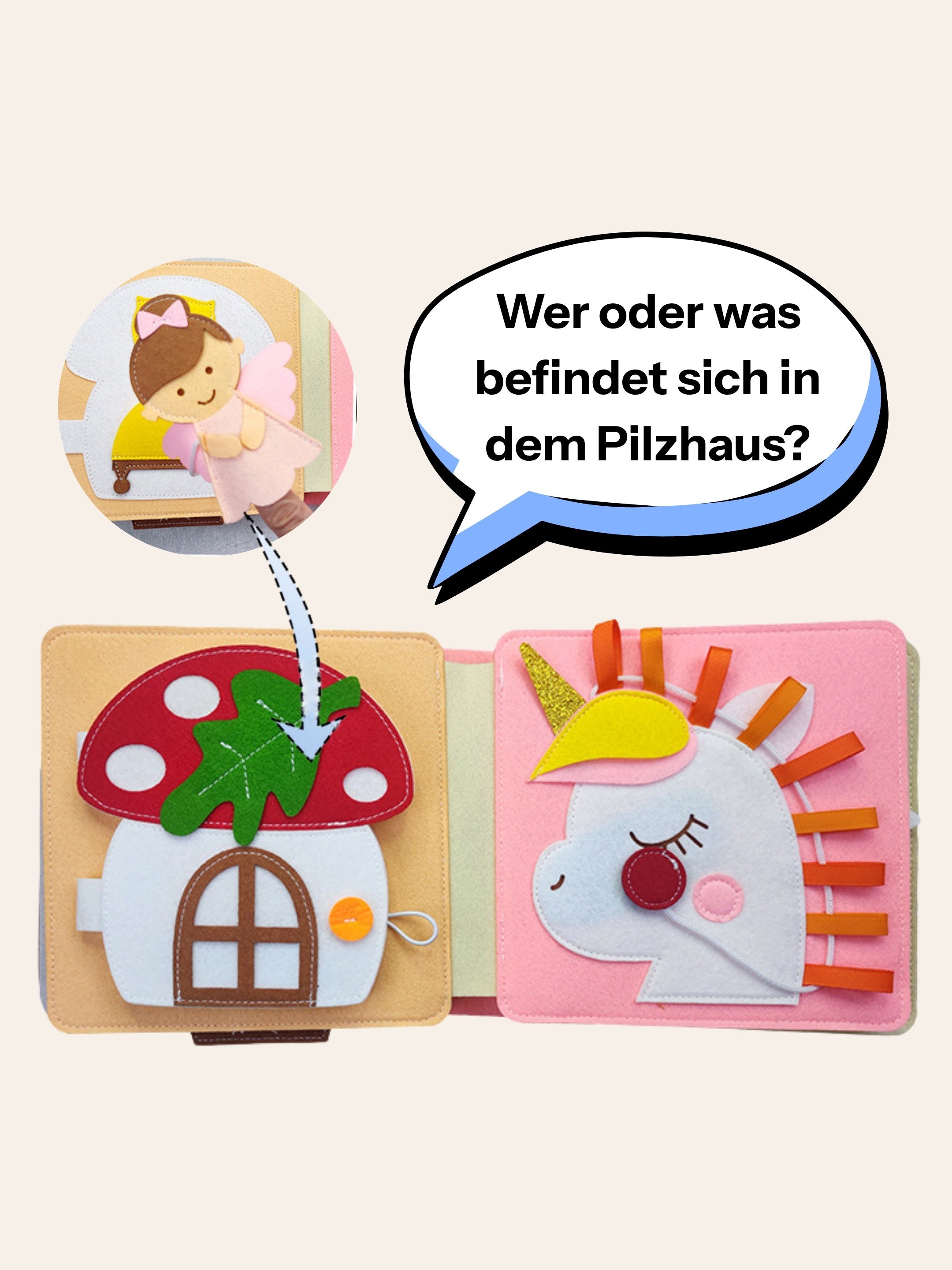 Mein erstes Quiet Book — ab 12 Monaten