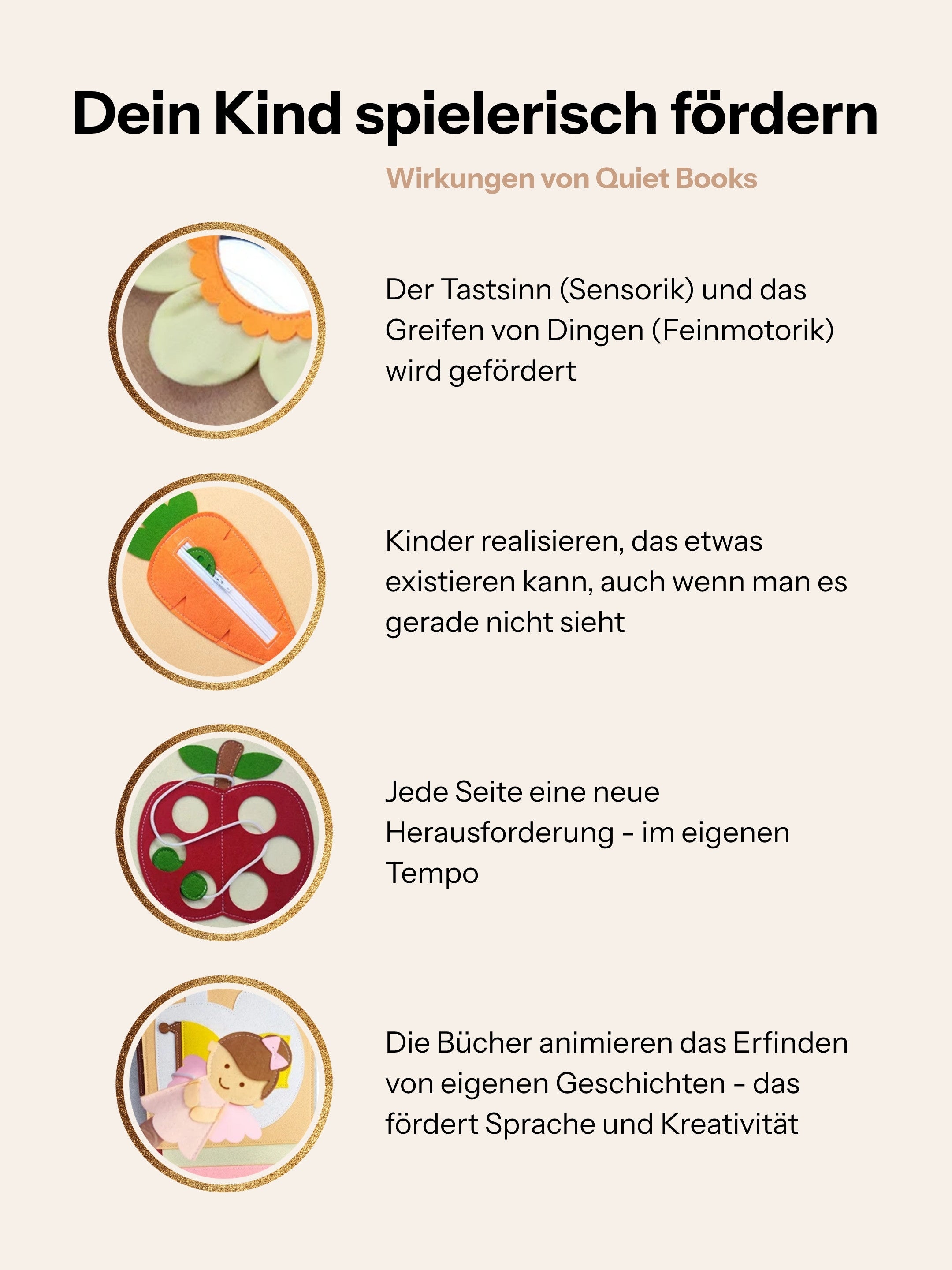 Mein erstes Quiet Book — ab 12 Monaten