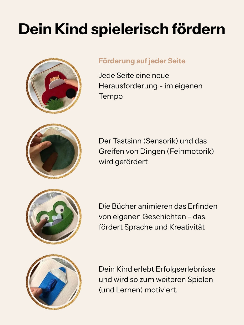 Quiet Book für Babys — ab 6 Monate
