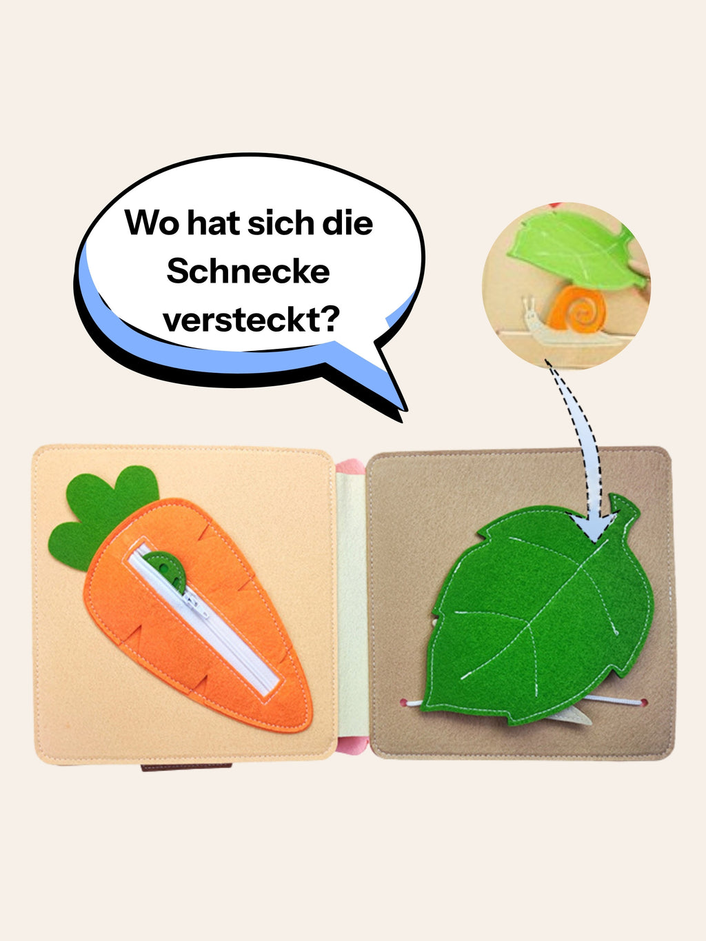 Mein erstes Quiet Book — ab 12 Monaten