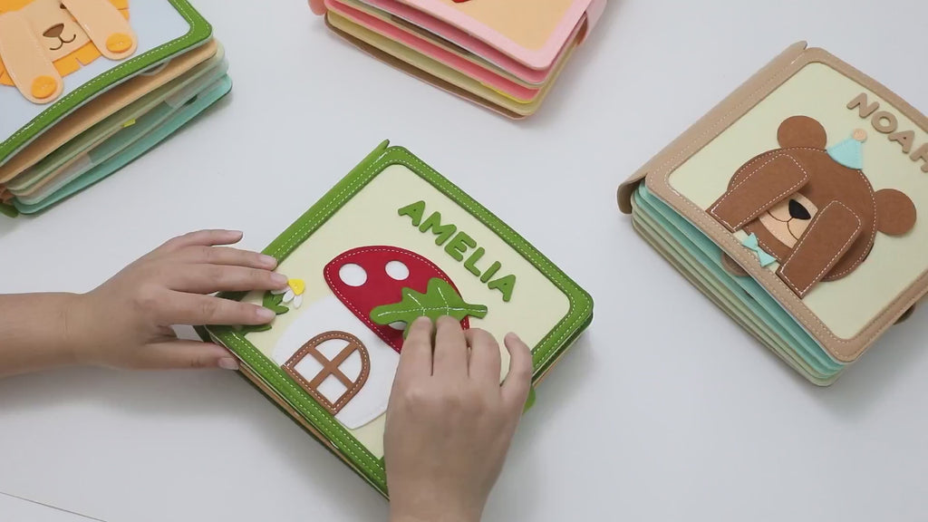 Amiti Tutati's Montessori Quiet Book